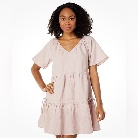 Madewell Light Pink Mini Dress - Picture 1 of 10